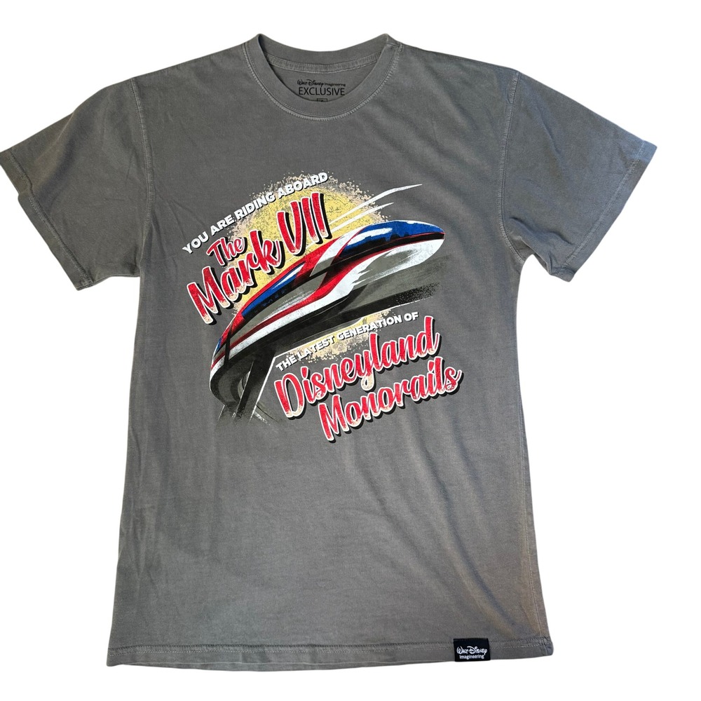 Walt Disney Imagineering Exclusive The Mark VII Disneyland Monorails Shirt Small